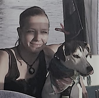 Ines und Thaddäus auf Boot